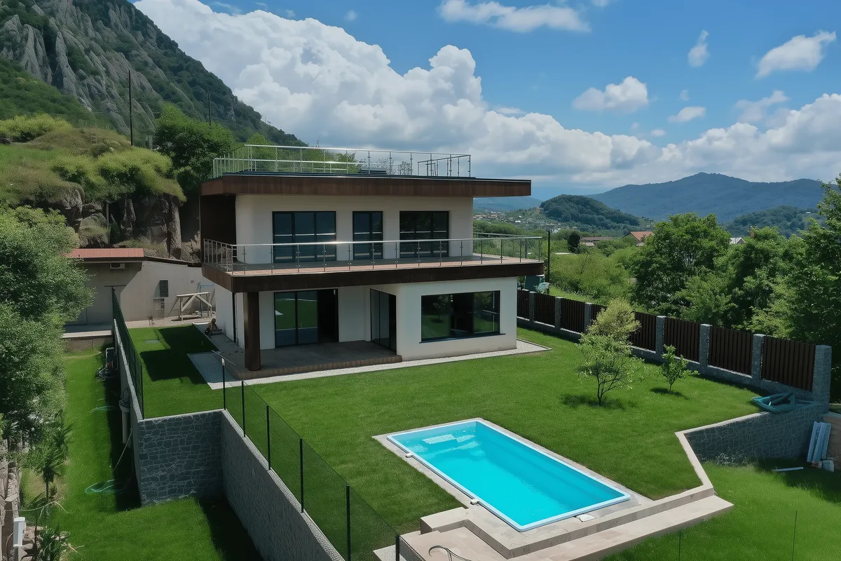 Композитный бассейн Laguna 6 — визуализация в Коврове