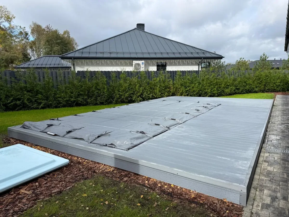 Покрывало Laguna Cover Mesh — установка в Коврове