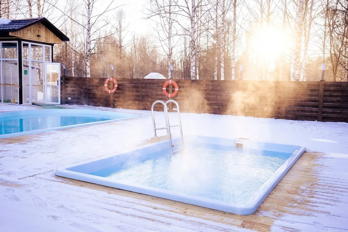 Композитный бассейн Laguna 4 — установка в Коврове