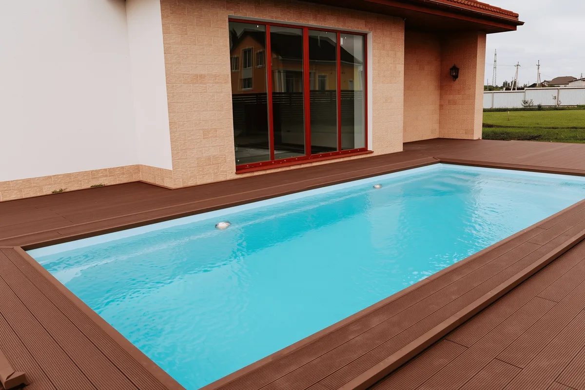 Композитный бассейн Laguna 8 — вид сверху в Коврове