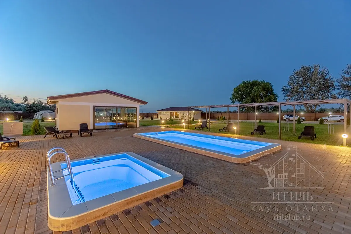 Композитная купель Laguna 3 — установка в Коврове